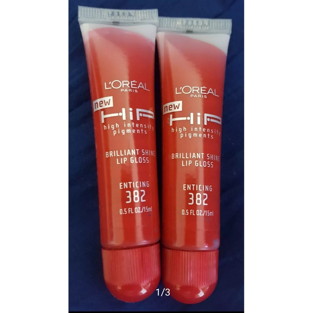 L'Oreal HIP Brilliant Shine Lipgloss🌞
